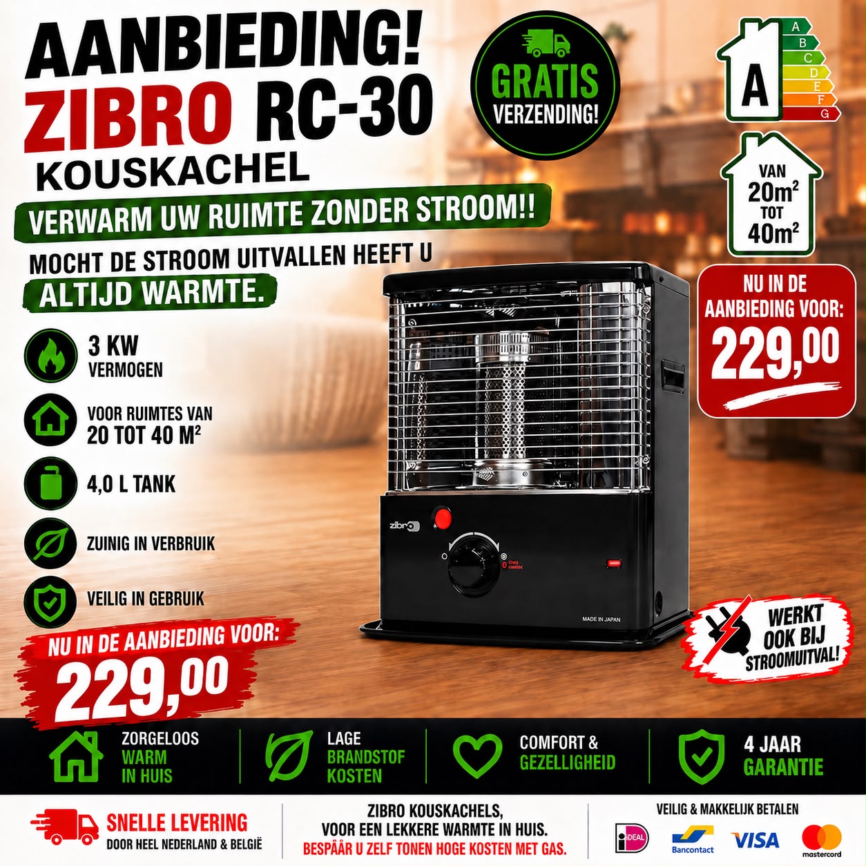 Zibro RC-30 aanbieding